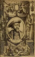 An illustration from Historia de la vida y hechos del emperador Carlos V. maximo : fortissimo, rey catholico de España, y de las Indias, islas, y tierra firme del mar oceano, &c (1681)