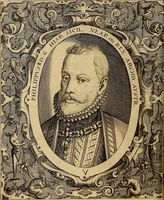 An illustration from Historia de la vida y hechos del emperador Carlos V. maximo : fortissimo, rey catholico de España, y de las Indias, islas, y tierra firme del mar oceano, &c (1681)