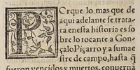 An illustration from Historia del descubrimiento y conquista de las prouincias del Peru, : y de los successos que en ella ha auido, desde que se conquistò, hasta que el licenciado de la Gasca obispo de Siguença boluio a estos reynos: y de las cosas naturales que en la dicha prouincia se hallan dignas de memoria. (1578)