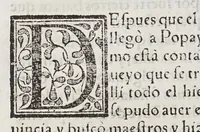 An illustration from Historia del descubrimiento y conquista de las prouincias del Peru, : y de los successos que en ella ha auido, desde que se conquistò, hasta que el licenciado de la Gasca obispo de Siguença boluio a estos reynos: y de las cosas naturales que en la dicha prouincia se hallan dignas de memoria. (1578)