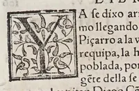 An illustration from Historia del descubrimiento y conquista de las prouincias del Peru, : y de los successos que en ella ha auido, desde que se conquistò, hasta que el licenciado de la Gasca obispo de Siguença boluio a estos reynos: y de las cosas naturales que en la dicha prouincia se hallan dignas de memoria. (1578)