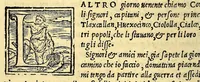 An illustration from Historia del illustriss. et ualorosiss. capitano don Ferdinando Cortes marchese della ualle, et quando discoperse, et acquisto la Nuoua Hispagna. (1556)