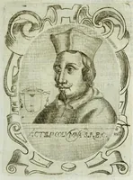 An illustration from Historia della augustissima famiglia Colonna, dove si contiene l'antica sua origine, descendenza, e progressi, vite de santi, de papi, cardinali, e capitani più illustri di essa, laconicamente (1658)