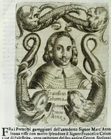 Picture 60 of 63 from Historia della augustissima famiglia Colonna, dove si contiene l'antica sua origine, descendenza, e progressi, vite de santi, de papi, cardinali, e capitani più illustri di essa, laconicamente (1658), leaf 304