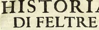 An illustration from Historia della città di Feltre (1673)
