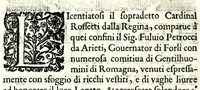 An illustration from Historia della sacra real maestà di Christina Alessandra regina di Suetia, &c. (1656)