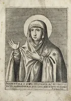 An illustration from Historia della veneranda immagine di Maria Vergine : posta nella chiesa del monastero dell rr. monache di Santi Sisto e Domenico in Roma (1641)