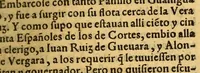 An illustration from Historia de Mexico, : con el descubrimiento de la Nueua España, conquistada por el muy illustre y valeroso principe don Fernando Cortes ... (1554)