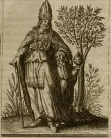 An illustration from Historia deorum fatidicorum, vatum, sibyllarum, phoebadum, apud priscos illustrium : cum eorum iconibus : præposita est dissertatio de divinatione et oraculis (1675)