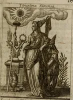 An illustration from Historia deorum fatidicorum, vatum, sibyllarum, phoebadum, apud priscos illustrium : cum eorum iconibus : præposita est dissertatio de divinatione et oraculis (1675)