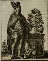 An illustration from Historia deorum fatidicorum, vatum, sibyllarum, phoebadum, apud priscos illustrium : cum eorum iconibus : præposita est dissertatio de divinatione et oraculis (1675)