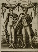 An illustration from Historia deorum fatidicorum, vatum, sibyllarum, phoebadum, apud priscos illustrium : cum eorum iconibus : præposita est dissertatio de divinatione et oraculis (1675)
