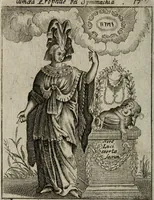 Picture 36 of 51 from Historia deorum fatidicorum, vatum sybillarum, phoebadum, apud priscos illustrium : cum eorum iconibus : praeposita est disertatio de divinatione & oraculis (1680), leaf 157