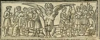 An illustration from Historia de uita et gestis Scanderbegi Epirotarum principis (1508)