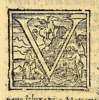 An illustration from Historia di Mexico, et quando si discoperse la nuoua Hispagne, conquistata per illustriss. et ualoroso principe. don Ferdinando Cortese marchese del Valle. (1556)