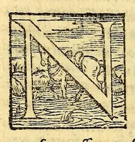 An illustration from Historia di Mexico, et quando si discoperse la nuoua Hispagne, conquistata per illustriss. et ualoroso principe. don Ferdinando Cortese marchese del Valle. (1556)