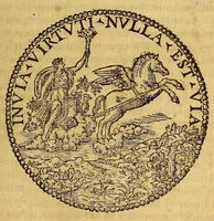 An illustration from Historia di Mexico, et quando si discoperse la nuoua Hispagne, conquistata per illustriss. et ualoroso principe. don Ferdinando Cortese marchese del Valle. (1556)