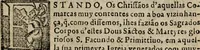 An illustration from Historia do bemauenturado Sam Ioão de Sahagum, patrão Salamantino, primeyra[-segunda] parte (1609)