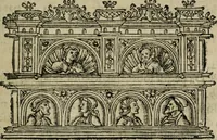 An illustration from Historia do insigne apparecimento de N. Senhora da Luz, & suas obras marauilhosas (1610)