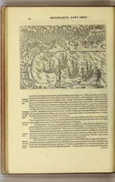 Picture 16 of 26 from Historiae antipodum siue Noui Orbis, qui vulgo Americae et Indiae Occidentalis nomine vsurpatur, pars nona: : continens veram et genvinam descriptionem duarum nauigationum Hollandicarum, quas Batavi diversas orbis partes magno animo, etsi varia fortuna, susceperunt. I. Et primo quidem libro narratur, quo pacto quinq[ue] naues, quae Amsterdamo soluerant. Magellanici freti angustiis superatis in Moluccas insulas pertendere conatae, diuerso euentu vsae fuerint, tribus scopum suum affecutis, duabus reliquis in periculoso illo stricto vi tempestarum variè afflectis, irritoque conamine tandem domum redire compulsis. II. Secundo libro felix & admirabilis Oliuerii van-der-Noort totius orbis periplus percensetur, vbi permulta memoratu dignissima, quae toto illo itinere occurrerunt, verè describuntur. Omnia hactenus confuse nec suo loco edita: nunc verò sublatis innumeris mendiis, interpretum Ablepsia admissis, decenter & ordine accurata: (1633), leaf 52