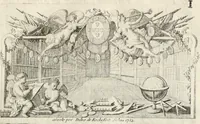 An illustration from Historia genealogica da casa real portugueza : desde a sua origem até o presente, com as familias illustres, que precedem dos reys, e dos serenissimos duques de Bragança ... (1735)