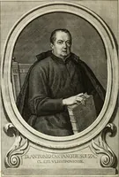An illustration from Historia genealogica da casa real portugueza : desde a sua origem até o presente, com as familias illustres, que precedem dos reys, e dos serenissimos duques de Bragança ... (1735)