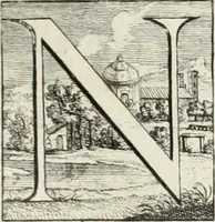 An illustration from Historia genealogica da casa real portugueza : desde a sua origem até o presente, com as familias illustres, que precedem dos reys, e dos serenissimos duques de Bragança ... (1735)