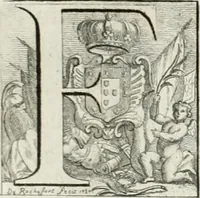 Picture 39 of 93 from Historia genealogica da casa real portugueza : desde a sua origem até o presente, com as familias illustres, que precedem dos reys, e dos serenissimos duques de Bragança ... (1735), leaf 400