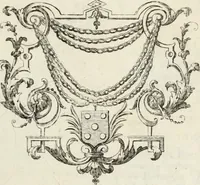 An illustration from Historia genealogica da casa real portugueza : desde a sua origem até o presente, com as familias illustres, que precedem dos reys, e dos serenissimos duques de Bragança ... (1735)