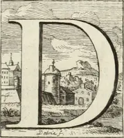 An illustration from Historia genealogica da casa real portugueza : desde a sua origem até o presente, com as familias illustres, que precedem dos reys, e dos serenissimos duques de Bragança ... (1735)