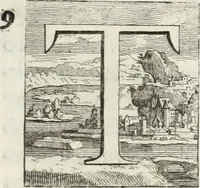 An illustration from Historia genealogica da casa real portugueza : desde a sua origem até o presente, com as familias illustres, que precedem dos reys, e dos serenissimos duques de Bragança ... (1735)