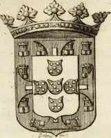 Picture 9 of 35 from Historia genealogica da casa real portugueza : desde a sua origem até o presente, com as familias illustres, que precedem dos reys, e dos serenissimos duques de Bragança ... (1735), leaf 114