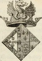 An illustration from Historia genealogica da casa real portugueza : desde a sua origem até o presente, com as familias illustres, que precedem dos reys, e dos serenissimos duques de Bragança ... (1735)