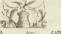 An illustration from Historia genealogica da casa real portugueza : desde a sua origem até o presente, com as familias illustres, que precedem dos reys, e dos serenissimos duques de Bragança ... (1735)