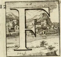 An illustration from Historia genealogica da casa real portugueza : desde a sua origem até o presente, com as familias illustres, que precedem dos reys, e dos serenissimos duques de Bragança ... (1735)