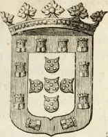 Picture 8 of 35 from Historia genealogica da casa real portugueza : desde a sua origem até o presente, com as familias illustres, que precedem dos reys, e dos serenissimos duques de Bragança ... (1735), leaf 80