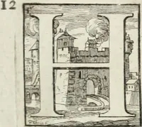 An illustration from Historia genealogica da casa real portugueza : desde a sua origem até o presente, com as familias illustres, que precedem dos reys, e dos serenissimos duques de Bragança ... (1735)