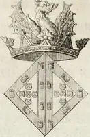 An illustration from Historia genealogica da casa real portugueza : desde a sua origem até o presente, com as familias illustres, que precedem dos reys, e dos serenissimos duques de Bragança ... (1735)
