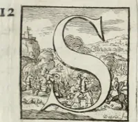 An illustration from Historia genealogica da casa real portugueza : desde a sua origem até o presente, com as familias illustres, que precedem dos reys, e dos serenissimos duques de Bragança ... (1735)