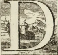 An illustration from Historia genealogica da casa real portugueza : desde a sua origem até o presente, com as familias illustres, que precedem dos reys, e dos serenissimos duques de Bragança ... (1735)