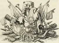 Picture 19 of 51 from Historia genealogica da casa real portugueza : desde a sua origem até o presente, com as familias illustres, que precedem dos reys, e dos serenissimos duques de Bragança ... (1735), leaf 312