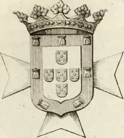 An illustration from Historia genealogica da casa real portugueza : desde a sua origem até o presente, com as familias illustres, que precedem dos reys, e dos serenissimos duques de Bragança ... (1735)