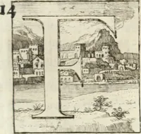 An illustration from Historia genealogica da casa real portugueza : desde a sua origem até o presente, com as familias illustres, que precedem dos reys, e dos serenissimos duques de Bragança ... (1735)