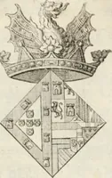 An illustration from Historia genealogica da casa real portugueza : desde a sua origem até o presente, com as familias illustres, que precedem dos reys, e dos serenissimos duques de Bragança ... (1735)