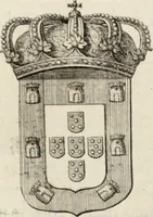 An illustration from Historia genealogica da casa real portugueza : desde a sua origem até o presente, com as familias illustres, que precedem dos reys, e dos serenissimos duques de Bragança ... (1735)