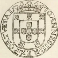 An illustration from Historia genealogica da casa real portugueza : desde a sua origem até o presente, com as familias illustres, que precedem dos reys, e dos serenissimos duques de Bragança ... (1735)