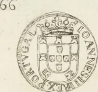 An illustration from Historia genealogica da casa real portugueza : desde a sua origem até o presente, com as familias illustres, que precedem dos reys, e dos serenissimos duques de Bragança ... (1735)