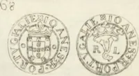 An illustration from Historia genealogica da casa real portugueza : desde a sua origem até o presente, com as familias illustres, que precedem dos reys, e dos serenissimos duques de Bragança ... (1735)