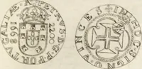 An illustration from Historia genealogica da casa real portugueza : desde a sua origem até o presente, com as familias illustres, que precedem dos reys, e dos serenissimos duques de Bragança ... (1735)