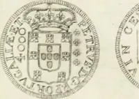 An illustration from Historia genealogica da casa real portugueza : desde a sua origem até o presente, com as familias illustres, que precedem dos reys, e dos serenissimos duques de Bragança ... (1735)